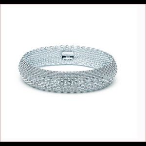 Authentic Tiffany & Co. Somerset Mesh Bracelet